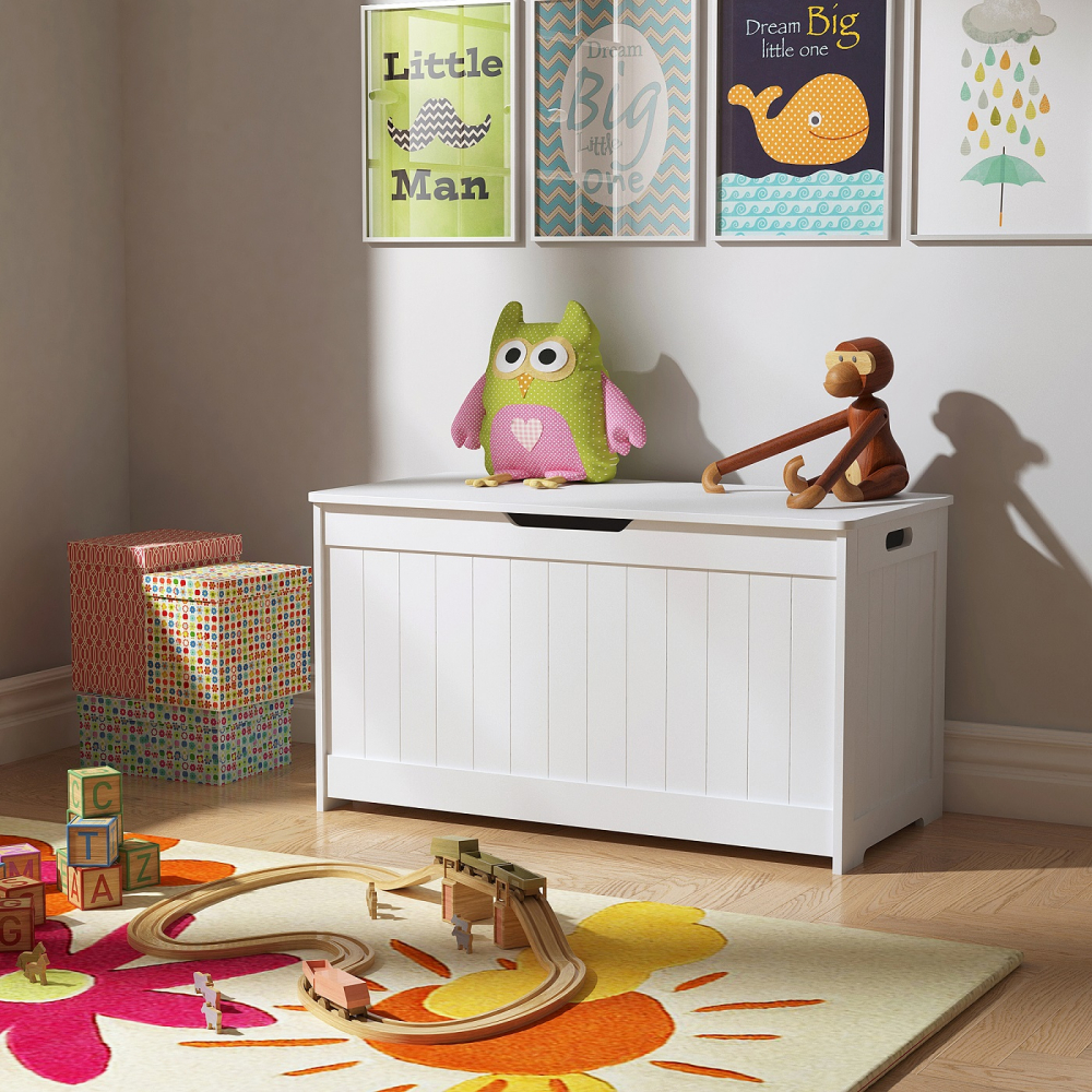 Cufar Jucării 2in1 Ginger Home cu Soft Close - imagine 5