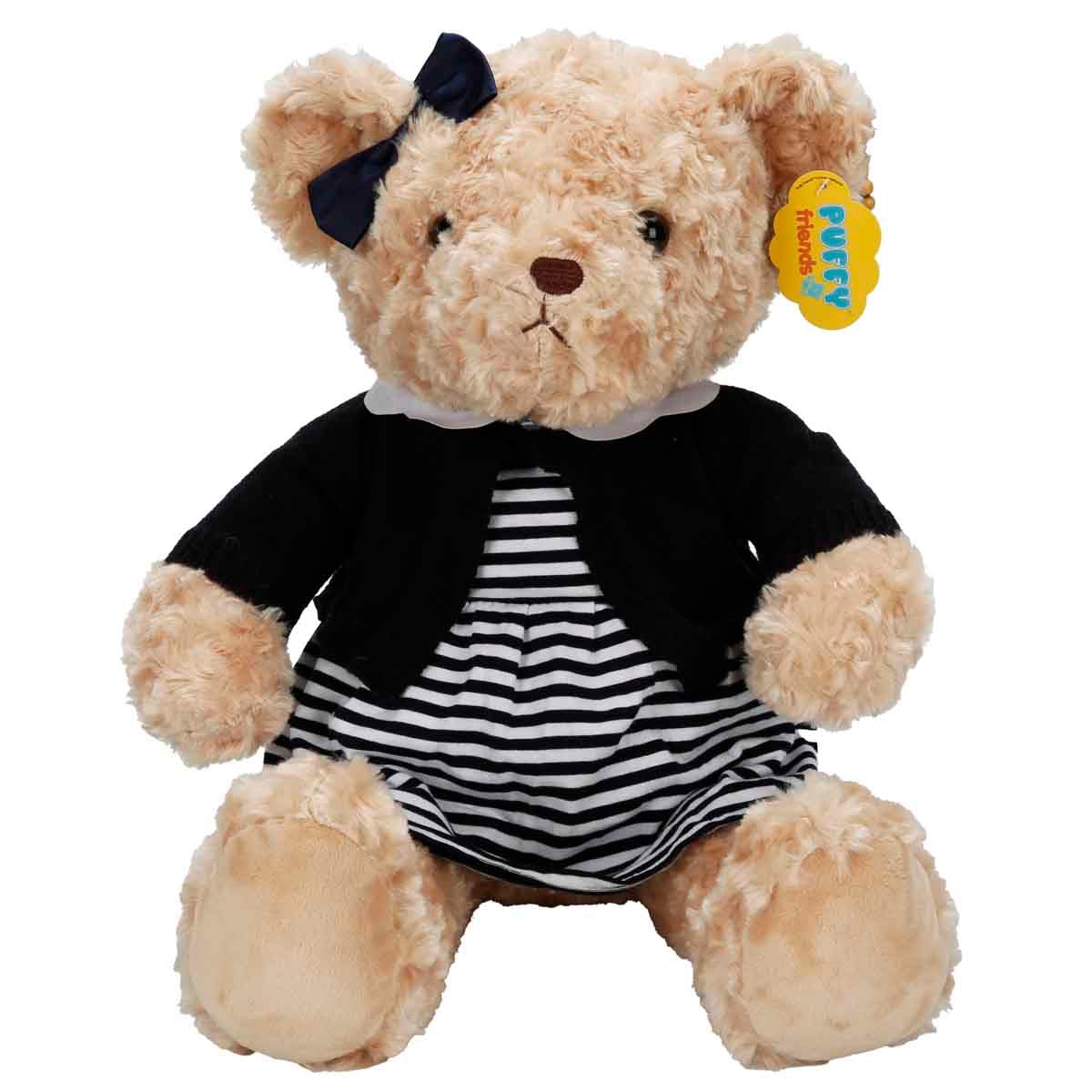 Ursulet Puffy Friends 37cm - Jucărie Plus Perfectă