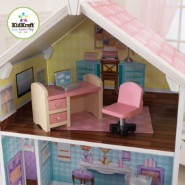 Casuta pentru Papusi Country Estate Kidkraft, 4 Etaje - imagine 4