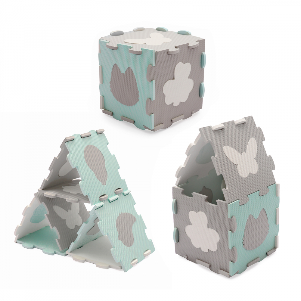 Covoras Kinderkraft Luno | Puzzle 3D pentru Copilul Tau - imagine 4