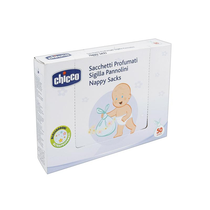 Chicco Pungi Parfumate Scutece 50buc Anti-Miros