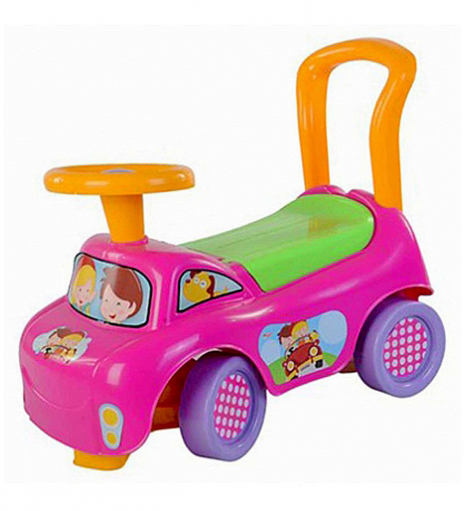 Mașinuță Dede Pink cu Spătar 1 An+ - imagine 8