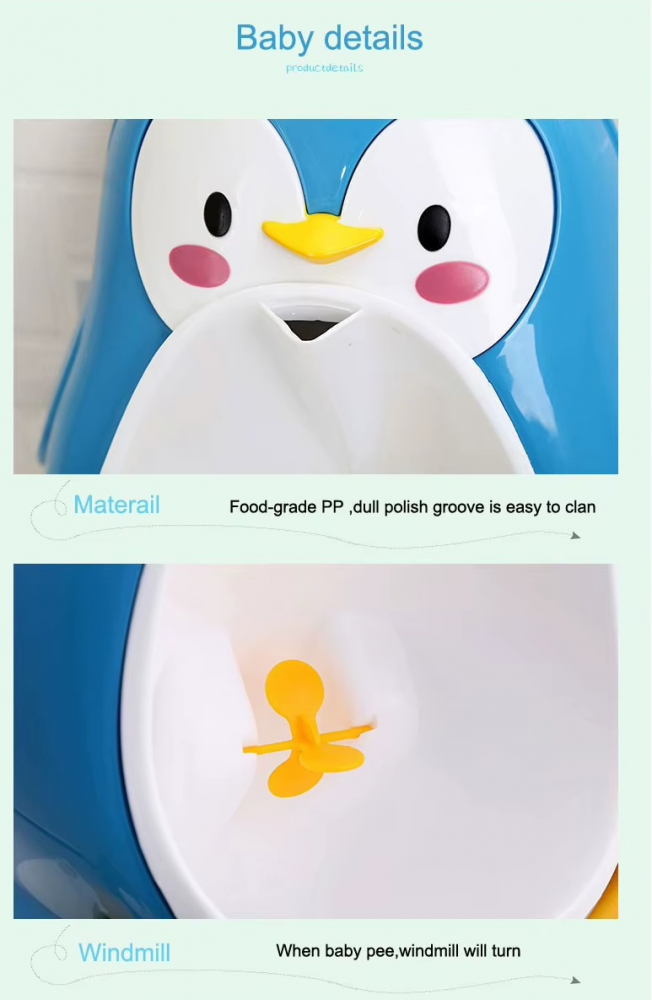 Pisoar Pinguin Little Mom - Autonomie Sigură - imagine 2