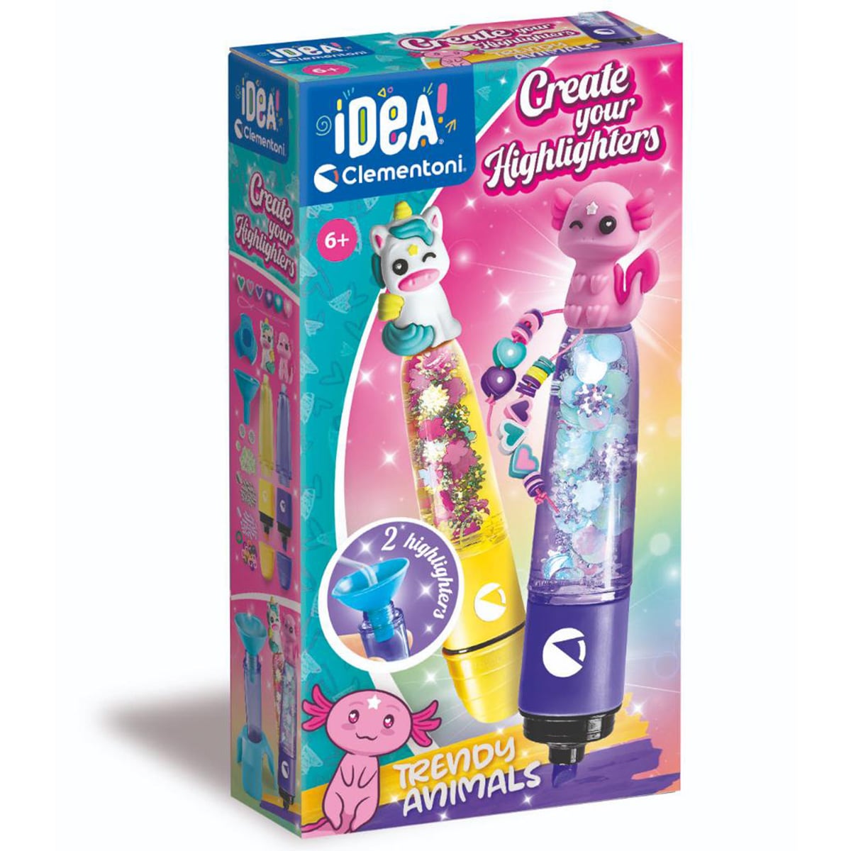 Set Creatie Markere Clementoni Trendy Animal
