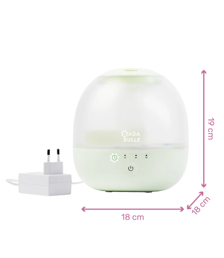 Umidificator Badabulle Bubble cu Lampa Veghe - imagine 6