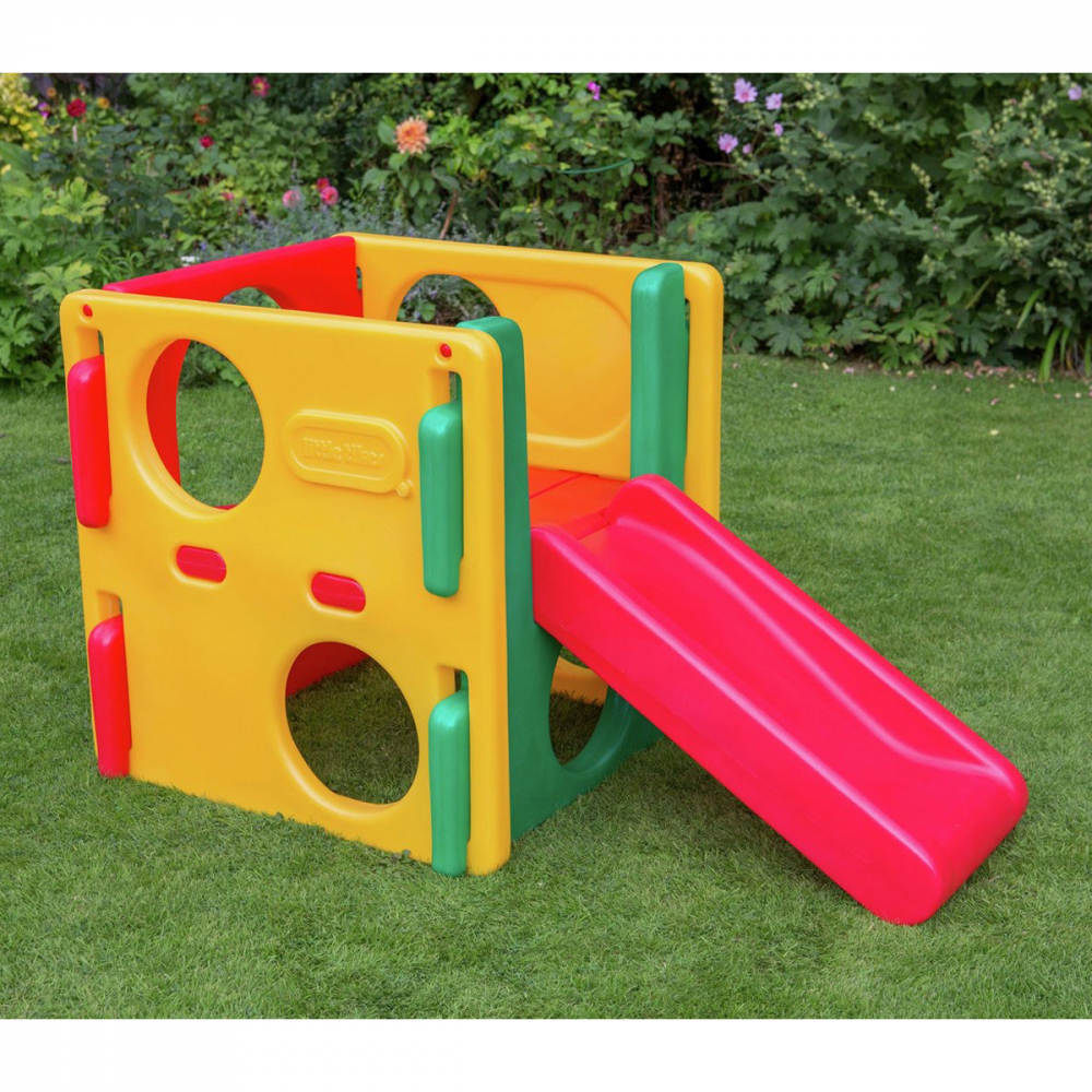 Spațiu de joaca Little Tikes cu tobogan natural