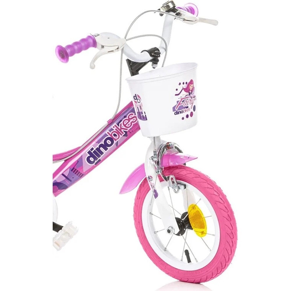Bicicleta Dino Bikes Fairy Roz 12" | Aventură - imagine 6