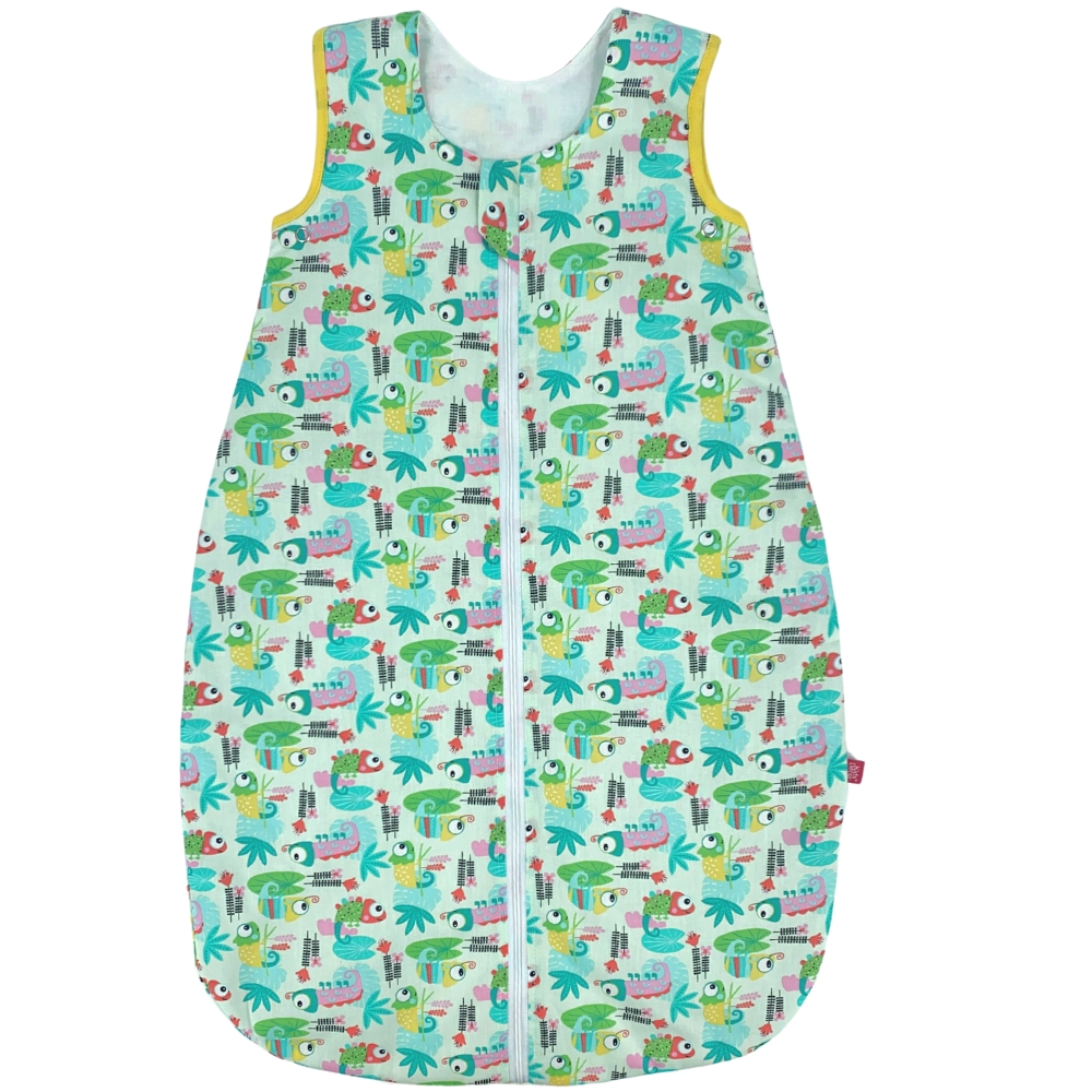 Sac dormit KidsDecor Tropical, bumbac, 60 cm - imagine 6