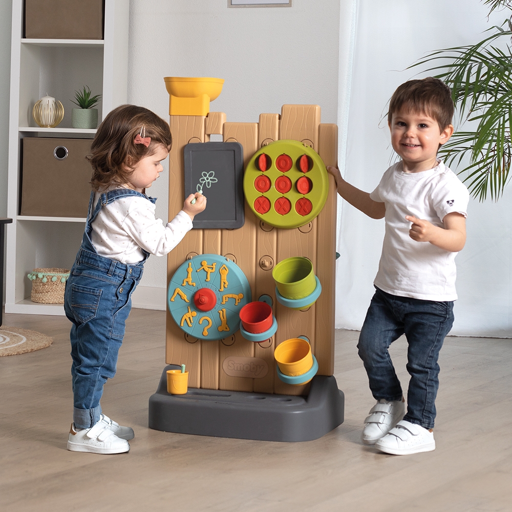 Perete Activitati Smoby 6-in-1 pentru Exterior - imagine 5