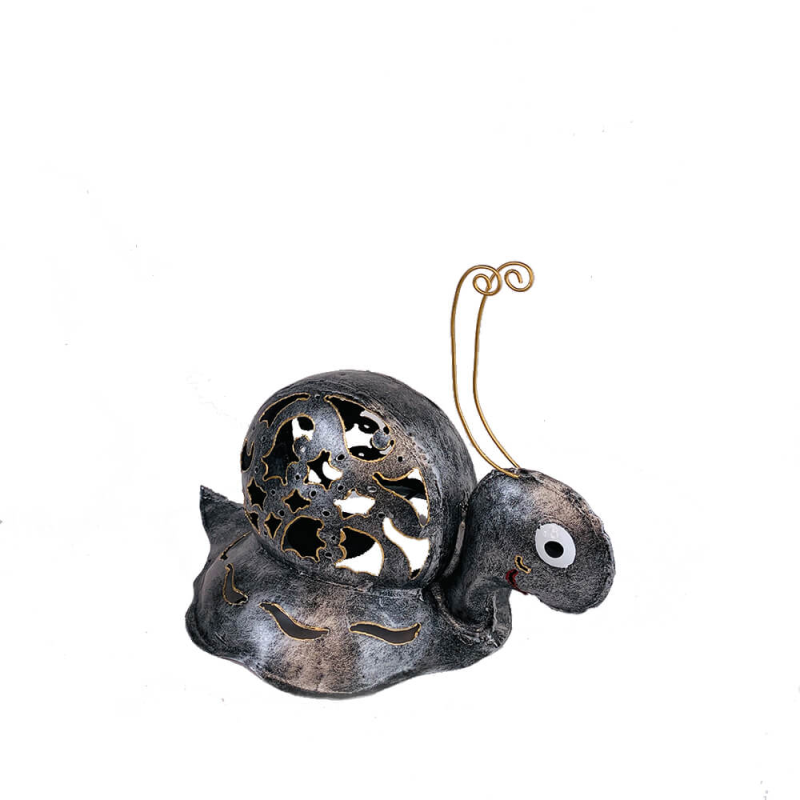 Decoratiune Gradina Melc Argintiu Elegant - imagine 4