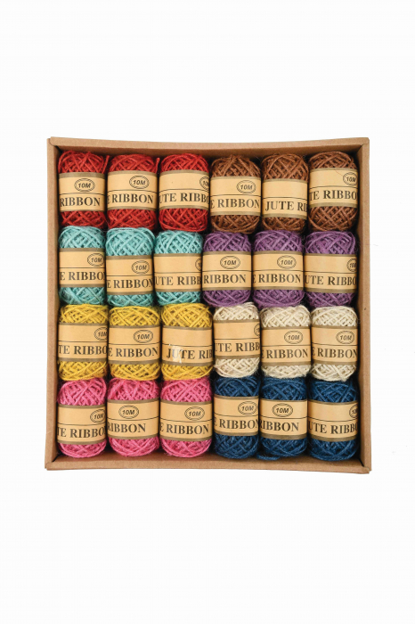 Set Sfoară Canepă Colorart, 24 Bucăți, Multicolor