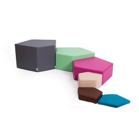 Traseu Motricitate 6 Piese Moje Bambino Oeko-Tex - imagine 2