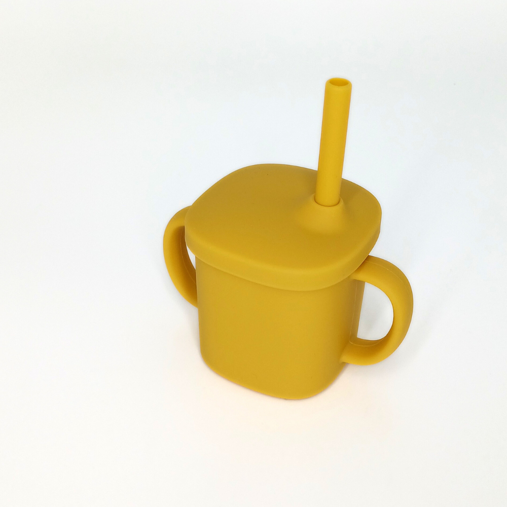 Cana Coccorito Yellow cu Pai, 180ml - Invatare sigura - imagine 2