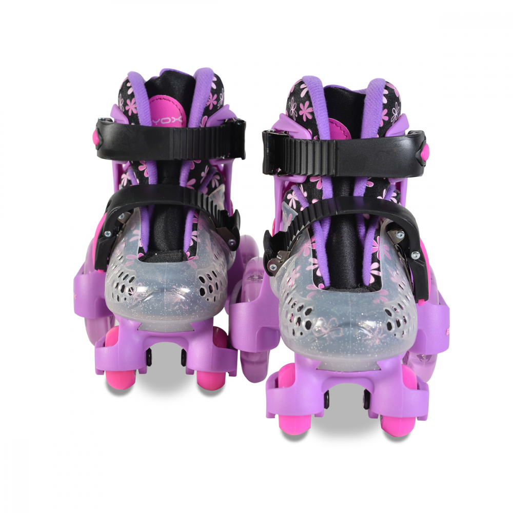 Patine cu rotile Byox Little Beetle Violet - imagine 4