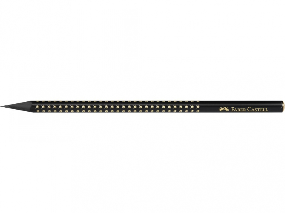 Creion Faber-Castell Grip Sparkle Midnight Gold