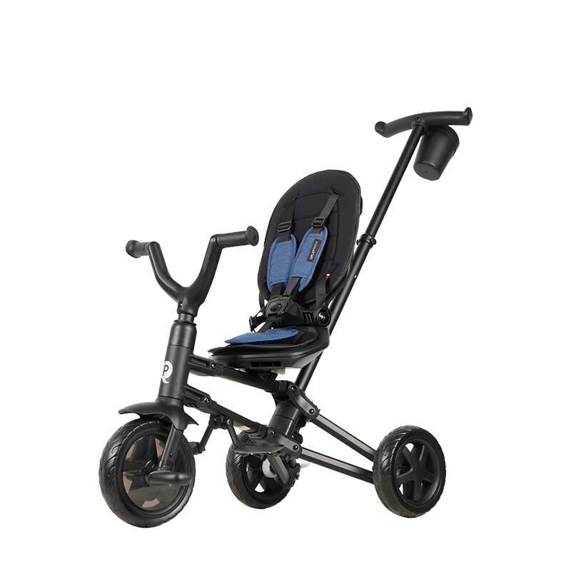 Tricicleta Qplay Nova Niello, Albastru, Ultrapliabilă - imagine 2