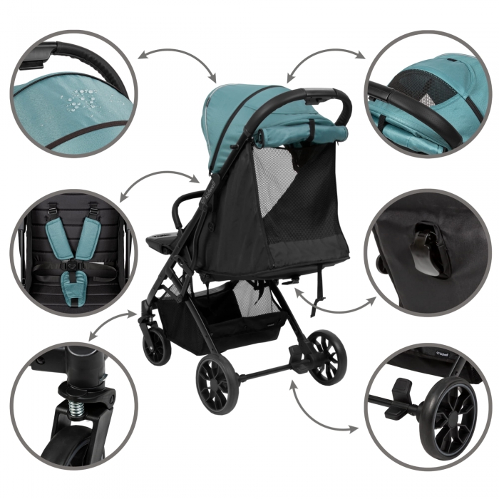Carucior Sport Kidwell Colmer Royal Green - imagine 10