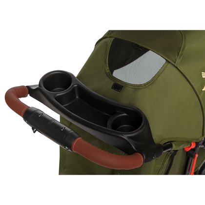 Carucior Lionelo Emma Plus Forest Green, Accesorii Incluse - imagine 4