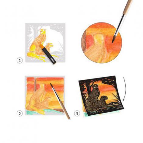 Atelier creativ Djeco Lumina din fundal - imagine 3