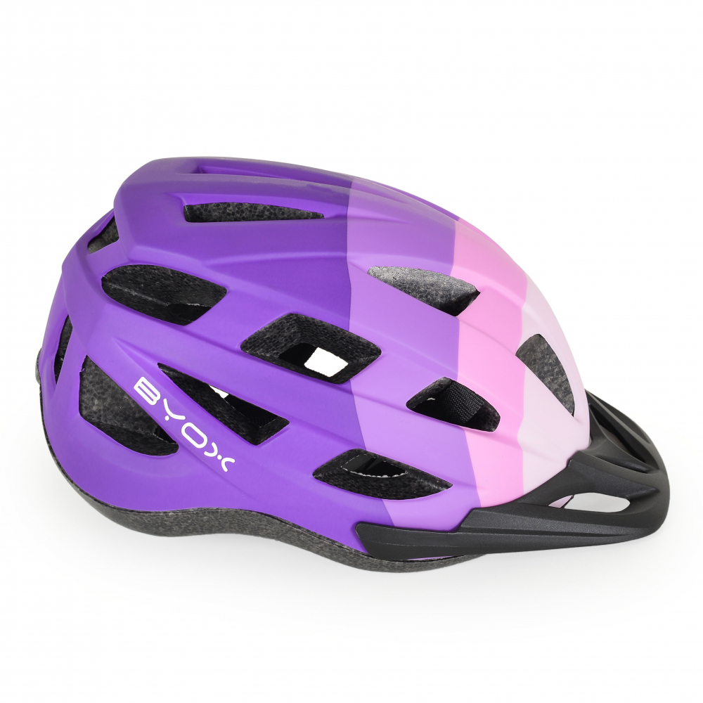 Casca Byox Y48 Purple cu LED - Protectie copii