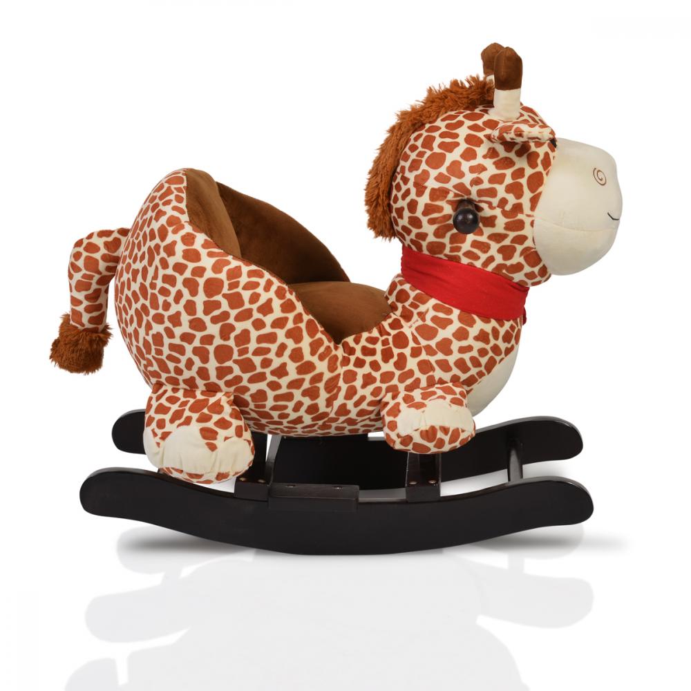 Balansoar Giraffe Moni cu sunete, plus moale