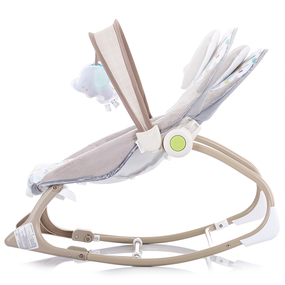 Scaunel balansoar Chipolino Dolce Lion, 0-6 luni - imagine 2
