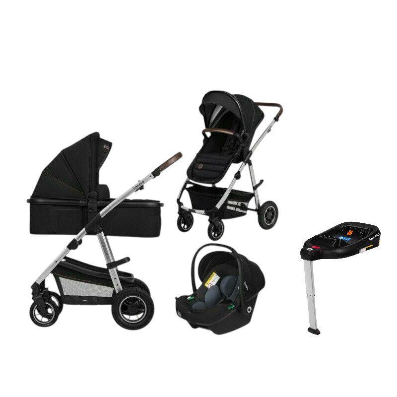 Carucior 4 in 1 Lionelo Amber - Siguranta ADAC