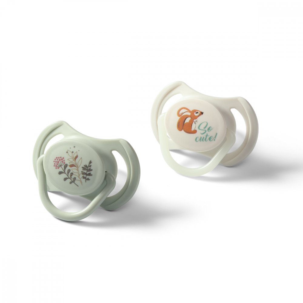 Babyono Set 2 Suzete Simetrice 6-18 Luni - imagine 11