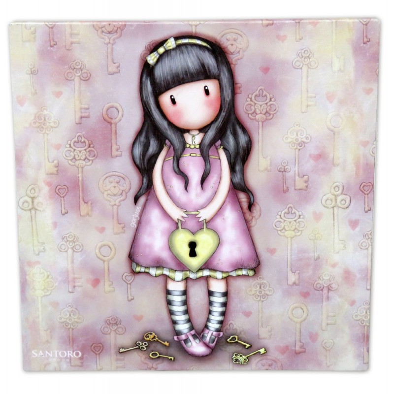 Tablou Canvas Gorjuss The Secret 24x24 cm