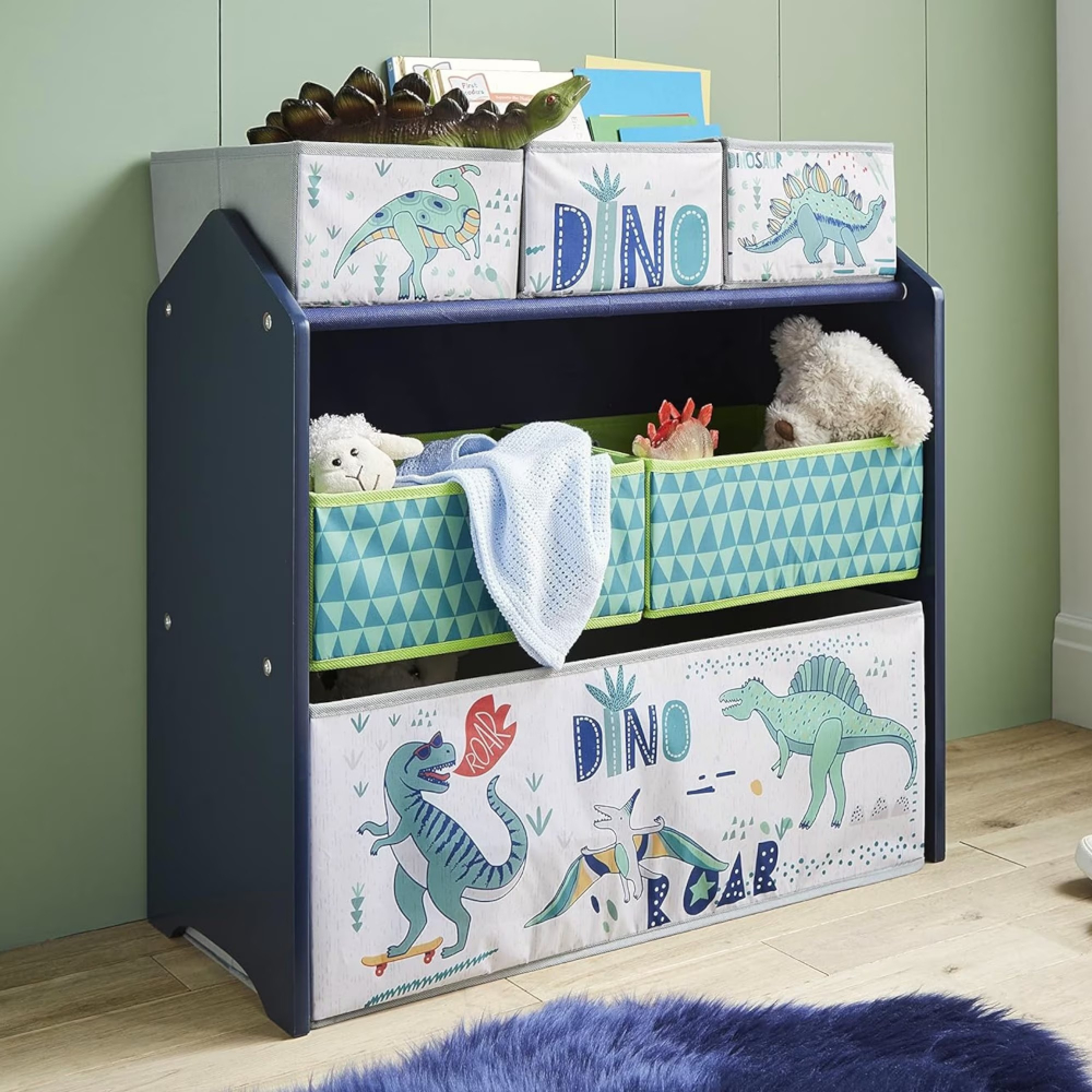 Organizator Jucării Dinosaur Ginger Home | 6 Cutii