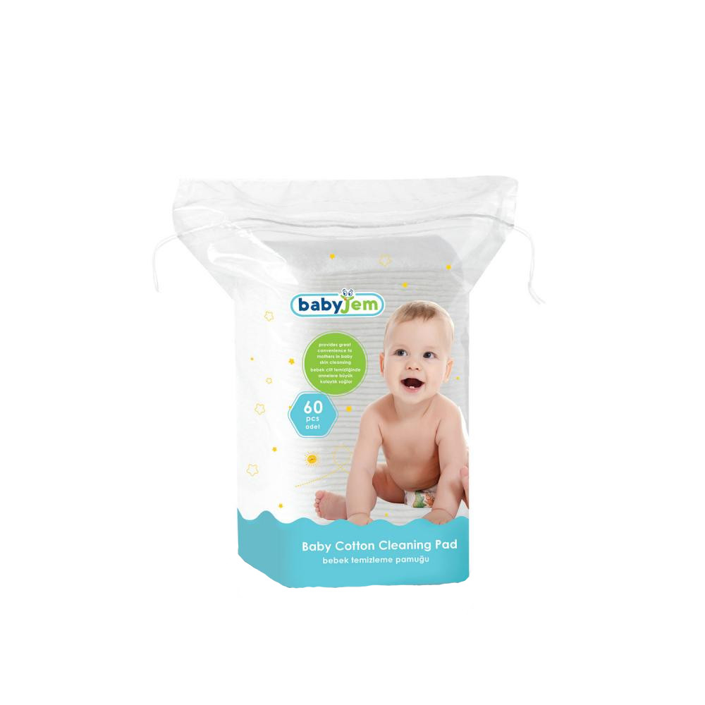 Dischete Bumbac BabyJem 60buc - Curățare Delicată - imagine 2