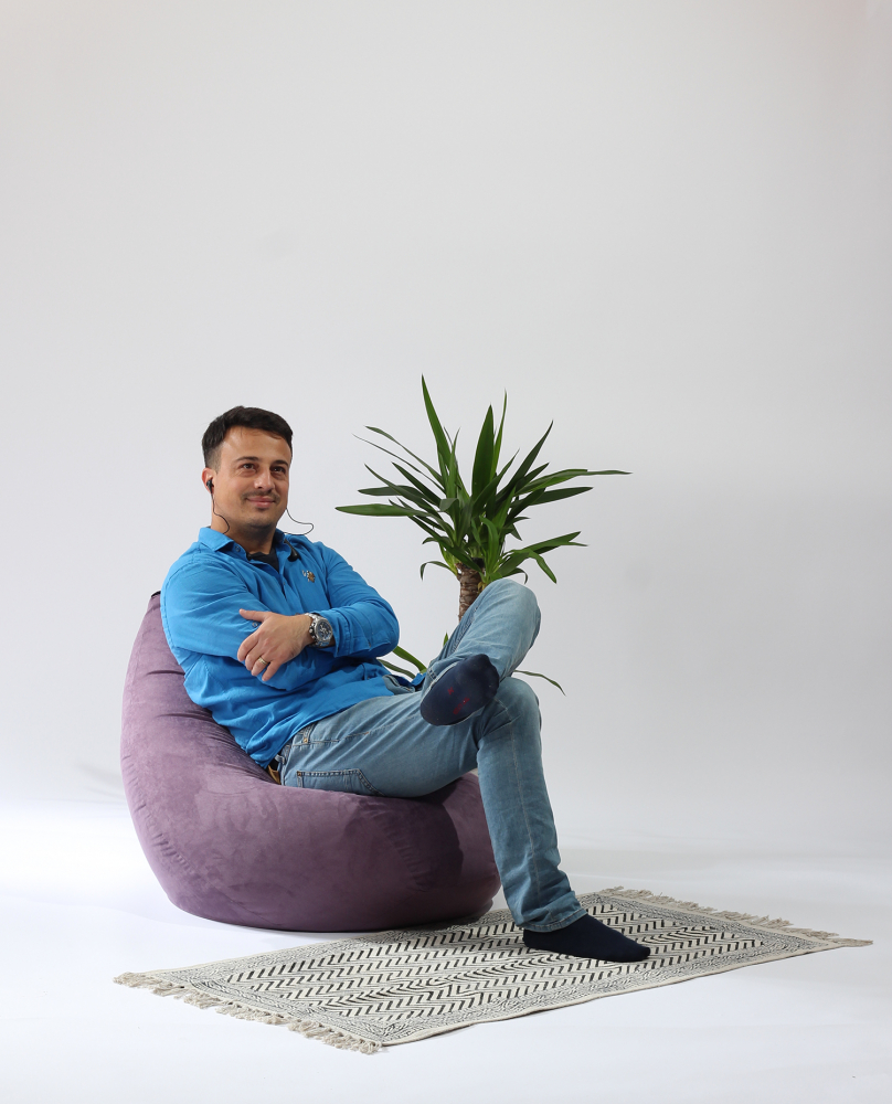 Fotoliu Pufrelax Copii Husă Detașabilă - imagine 2