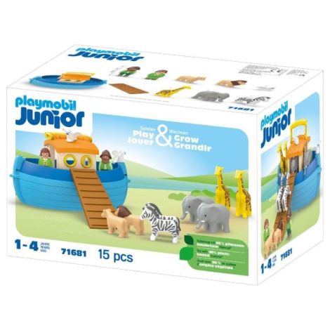 Arca lui Noe Portabila Playmobil Junior - imagine 3