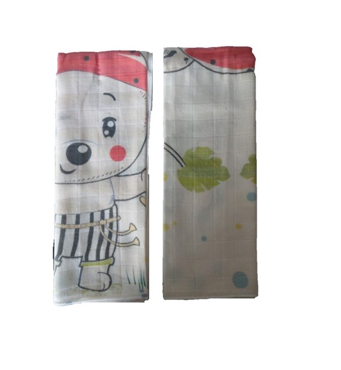 Set 2 Museline Bumbac Xkko Pirate 70x55 cm