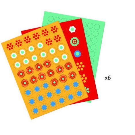 Mozaic Djeco Milfiori | Joc Creativ 3-6 Ani - imagine 3