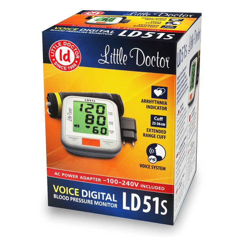 Tensiometru Little Doctor LD 51S cu Voce Română - imagine 2