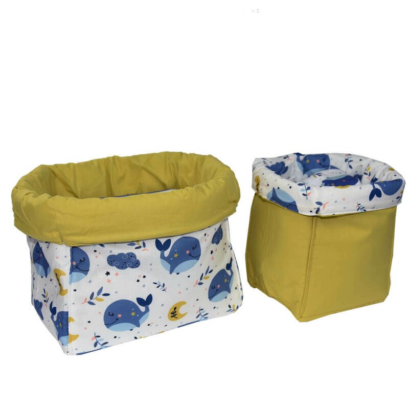 Bebe Stars Set 2 Cosuri Bumbac Whale