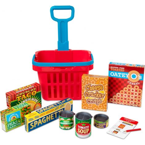 Cos Cumparaturi Melissa & Doug cu Accesorii