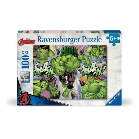 Puzzle Marvel Hulk 100 piese XXL Ravensburger