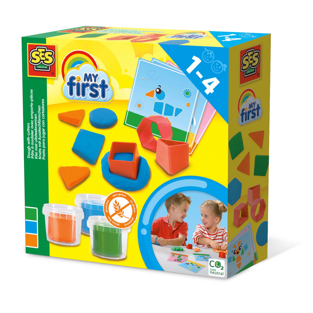 Set Plastilină Forme Geometrice Ses Creative