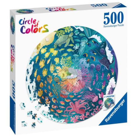 Ravensburger Puzzle Cerc Ocean 500 Piese - imagine 3
