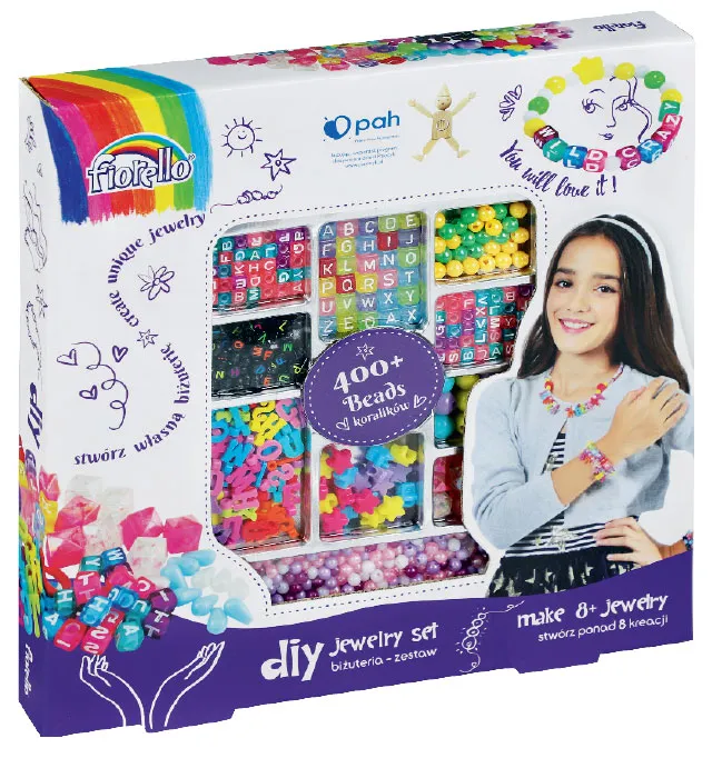 Set 400 Accesorii Bijuterii Fiorello (+5 ani)