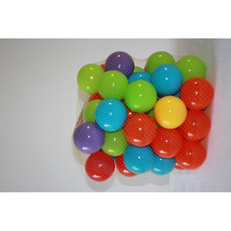 Set 50 Bile Colorate BurakToys - Jucărie Sigură - imagine 2