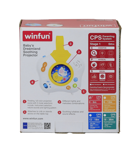 Jucărie Proiector Liniștitor Winfun 0806A - imagine 3