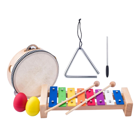 Set Instrumente Eco Lemn Woodyland | Copii