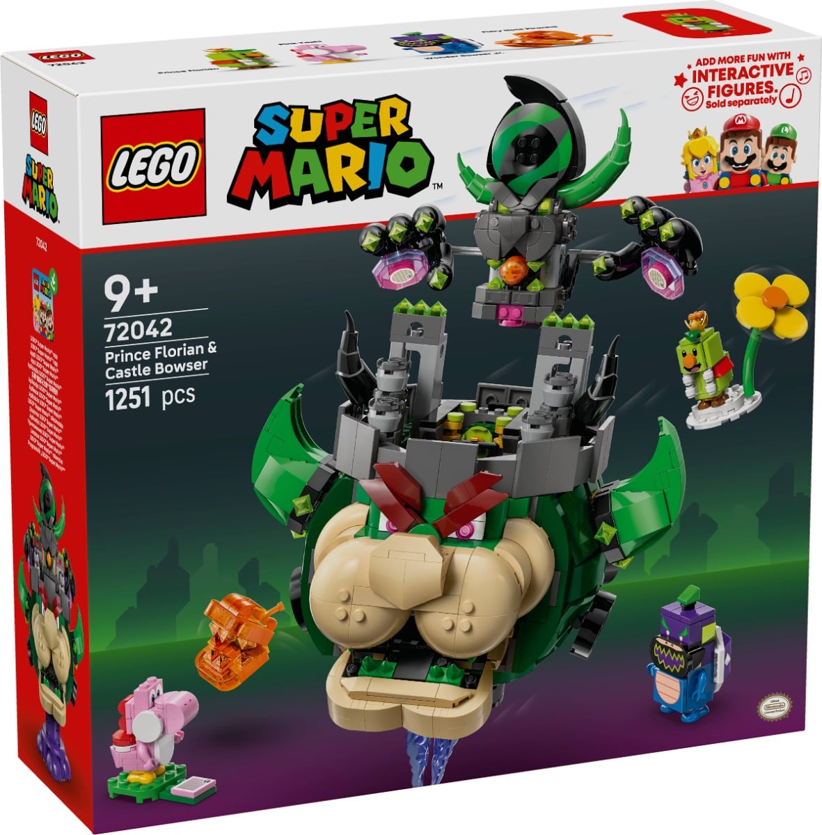 LEGO Castle Bowser 72042 - Jucărie Super Mario