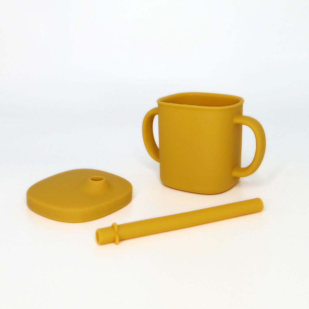 Cana Coccorito Yellow cu Pai, 180ml - Invatare sigura - imagine 3