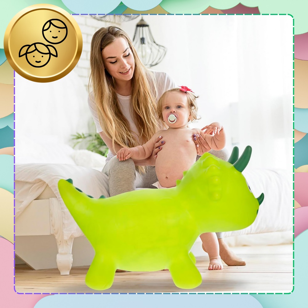 Jumper Gonflabil Dino NiceKids - Pompa Inclusa
