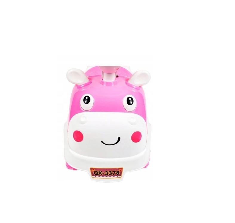 Ride-On MalPlay Hipcio Walker Pink, cu spatar - imagine 9