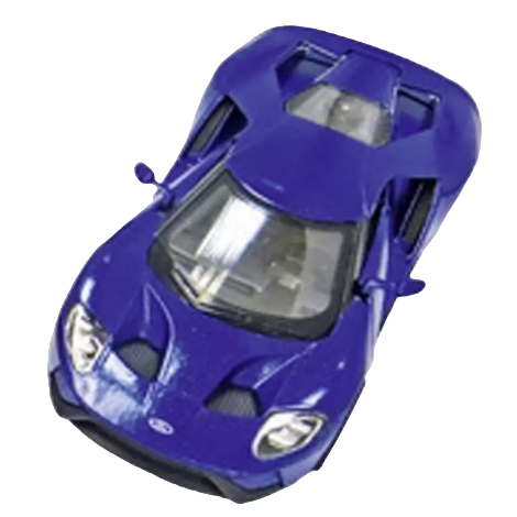 Masinuta Goki Ford GT Metal, Model Colectionabil - imagine 2